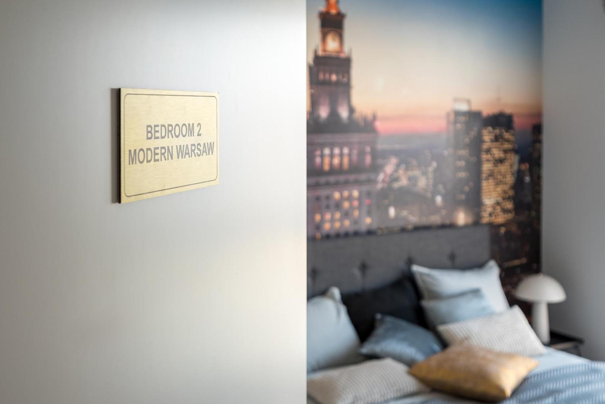 Luxury 2-Bedroom Penthouse Warsaw Skyline 15M Terrace, Garage, Gym, Rooftop & Only 500 M To Metro Εξωτερικό φωτογραφία